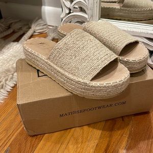 beach by matisse sol jelly women's slide sandals
